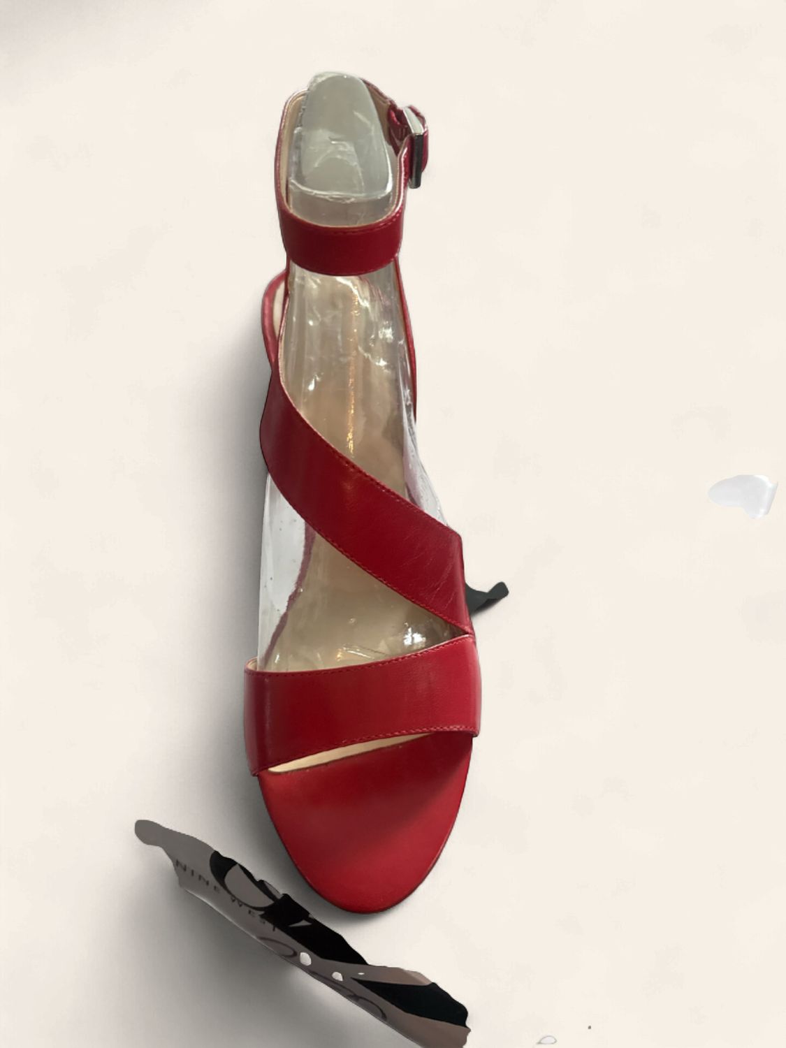 Red Strap Sandal