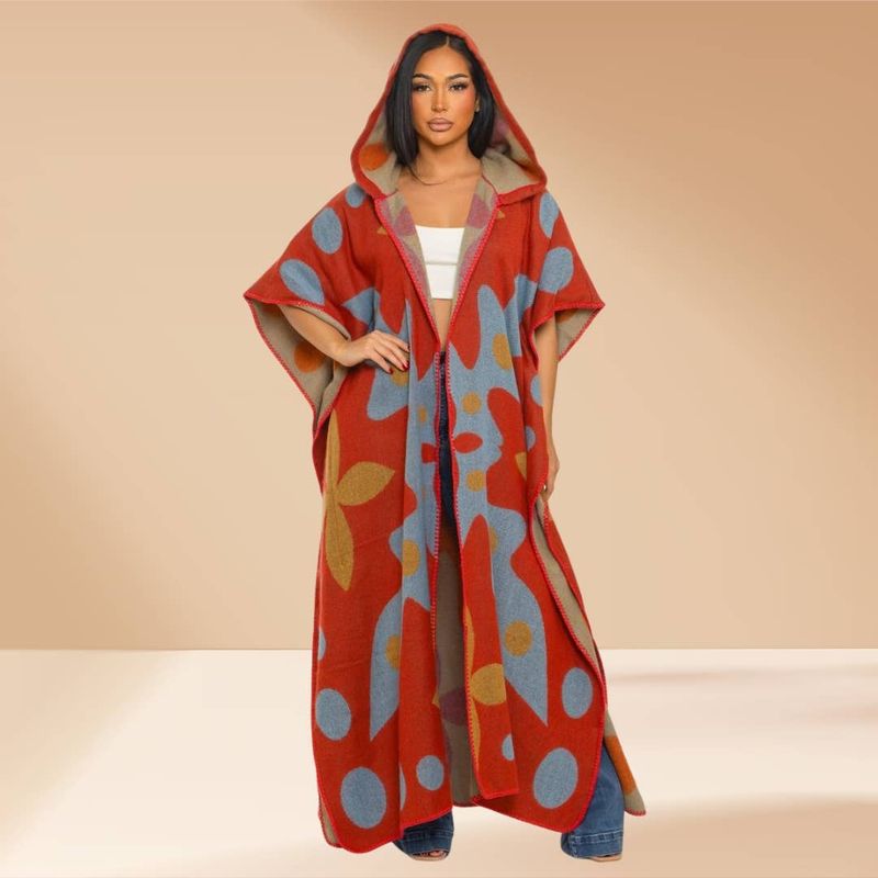 Hooded Open Cardigan