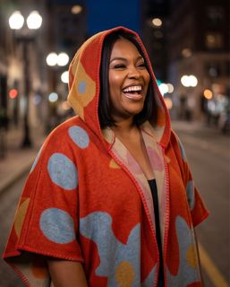 Hooded Open Cardigan