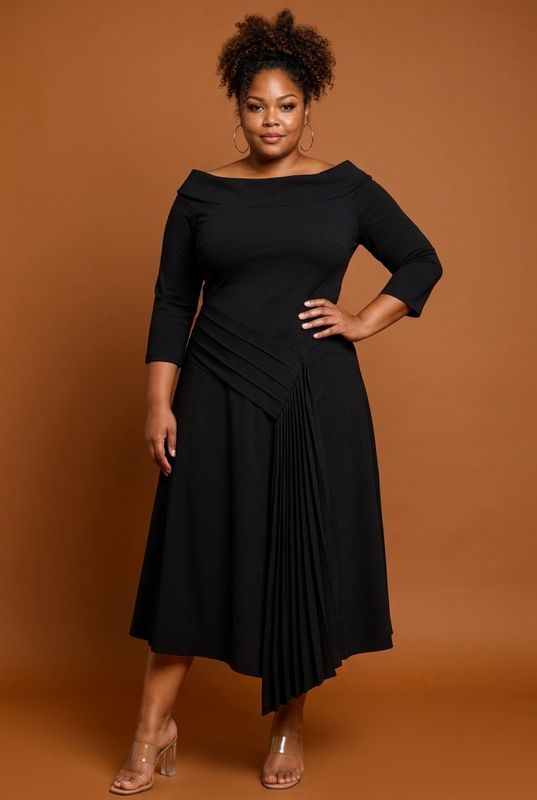 Asymmetric Grace Dress