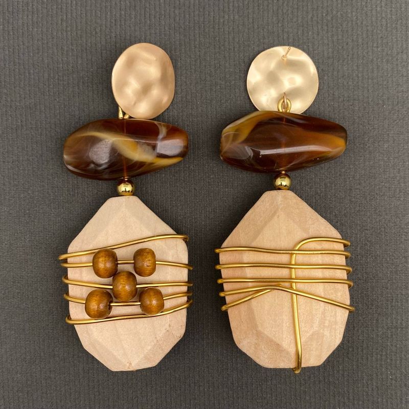 Large Size Geometric Earrings MIO72919