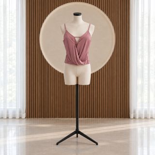 Previously Loved Crop Cross Pink Tee