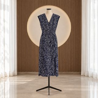 Previously Loved - Ralph Lauren Navy Blue Dress