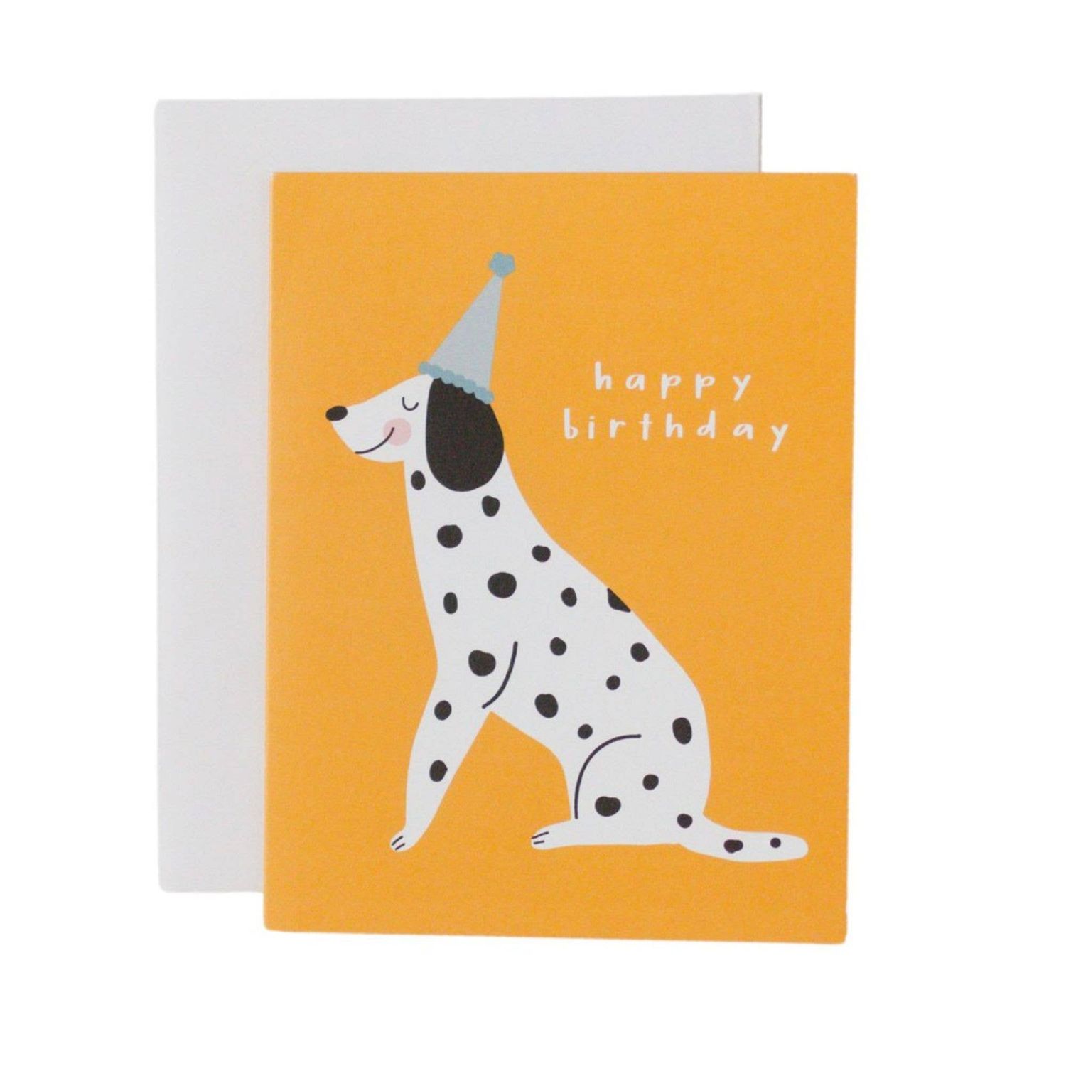 Happy Birthday Dalmatian Greeting Card Happy Birthday Dalmatian Greeting Card
