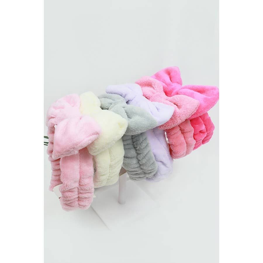 Solid Beauty Spa Bow Headband Solid Beauty Spa Bow Headband