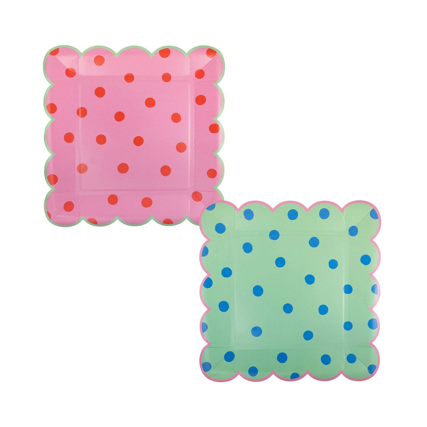 Polka Dot Plate Set Polka Dot Plate Set