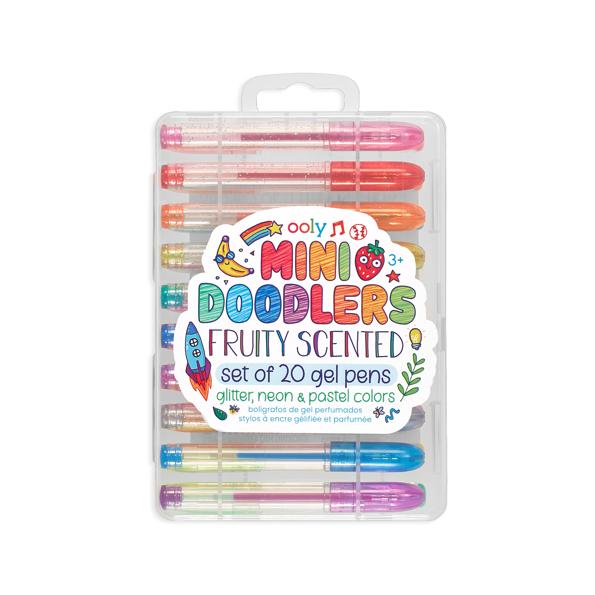 Mini Doodlers: Fruity Scented Gel Pens (Set of 20)