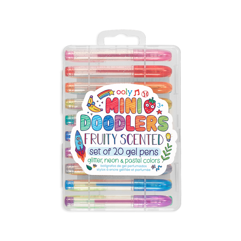 Mini Doodlers: Fruity Scented Gel Pens (Set of 20)