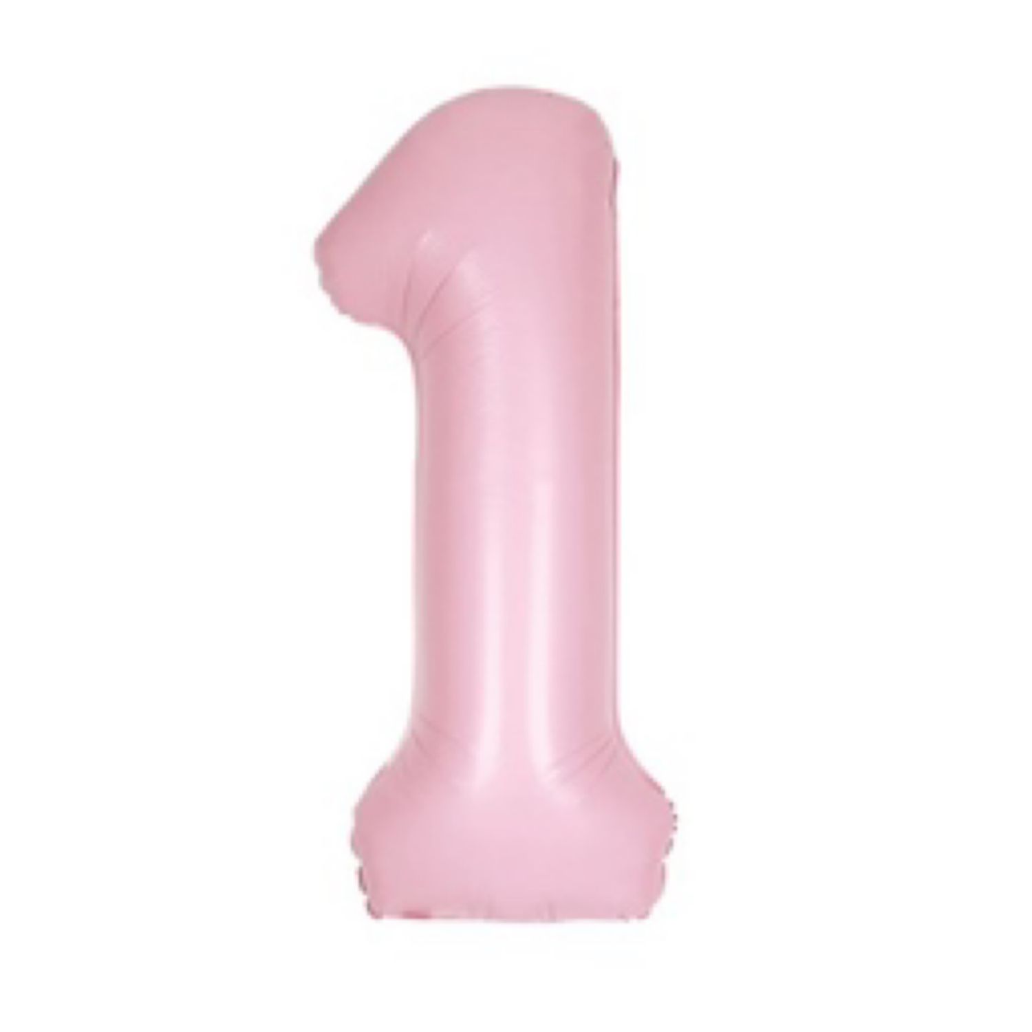 Light Pink Foil Number