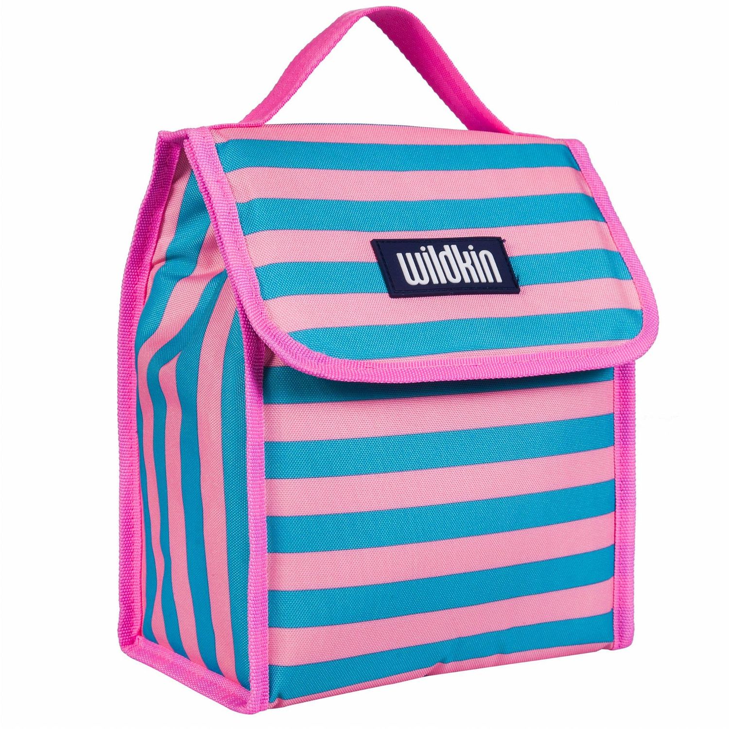 Pink Stripes Lunch Bag Pink Stripes Lunch Bag
