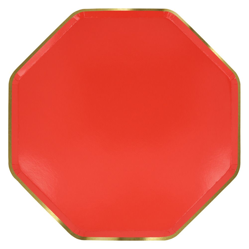 Berry Red Dinner Plates