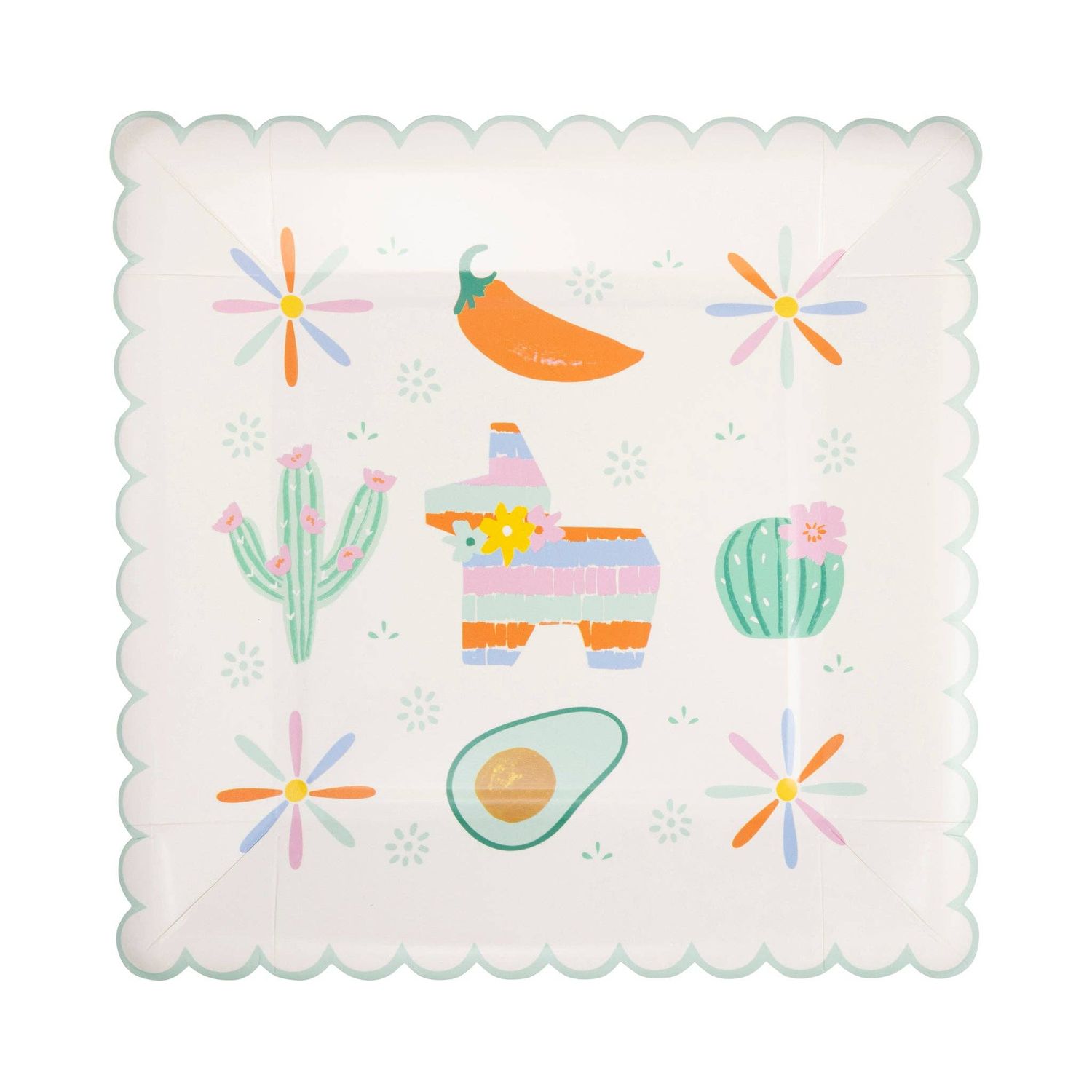 Fiesta Icons 8 Fiesta Icons 8" Plate