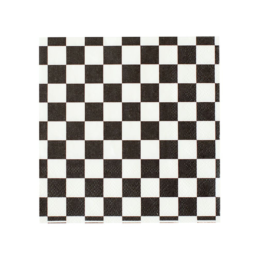 Check It! Cocktail Napkins - 20 Pk. Check It! Cocktail Napkins - 20 Pk., Color: The Classic