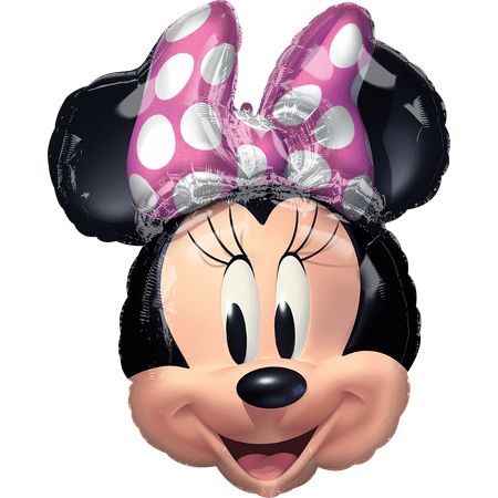 Anagram 26" Minnie Mouse Forever Foil Balloon, Multicolor