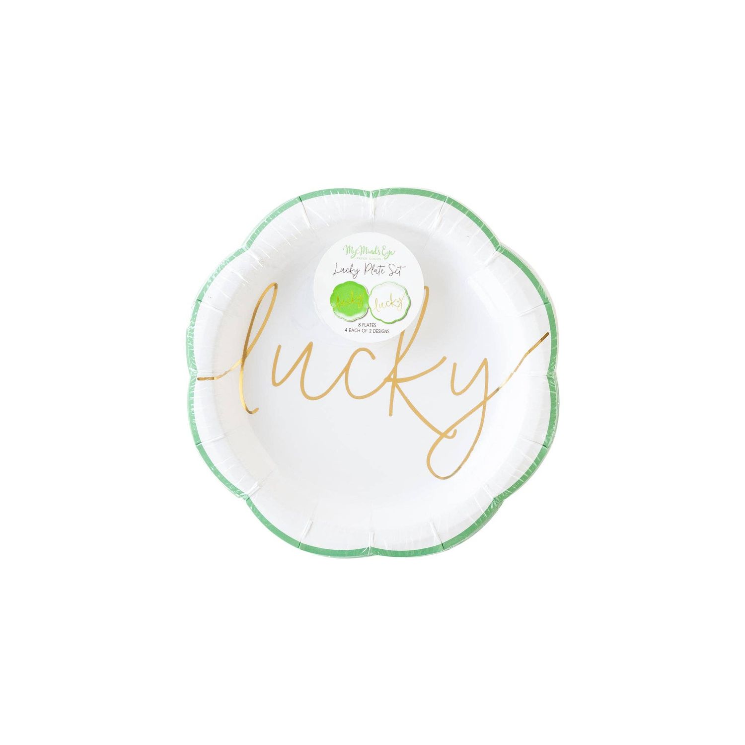 Lucky Paper Plate Set Lucky Paper Plate Set