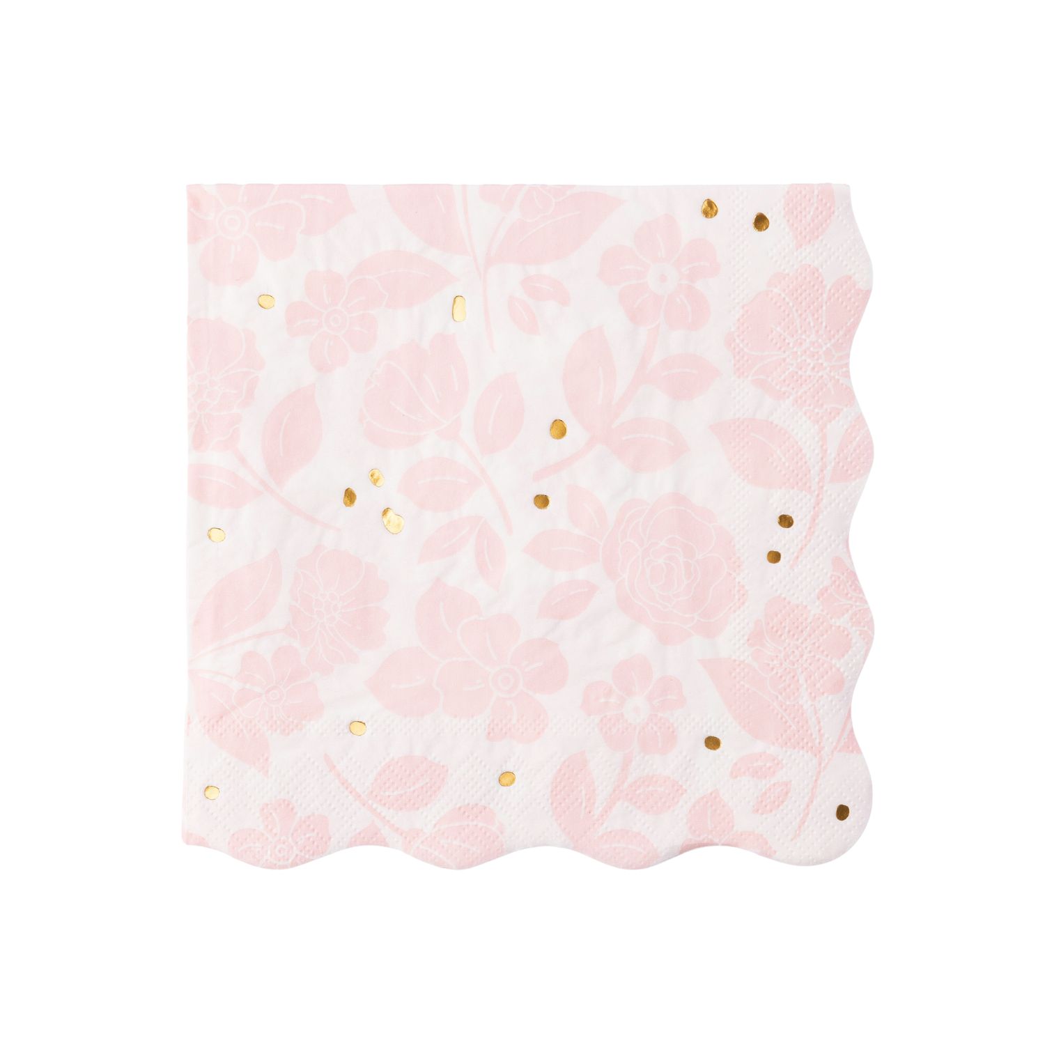 PETAL PINK ELEGANT FLORAL DINNER NAPKIN PETAL PINK ELEGANT FLORAL DINNER NAPKIN