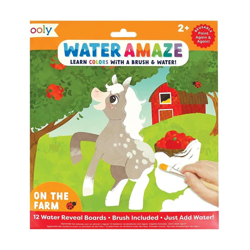 Water Amaze: Water Reveal Boards- On the Farm
