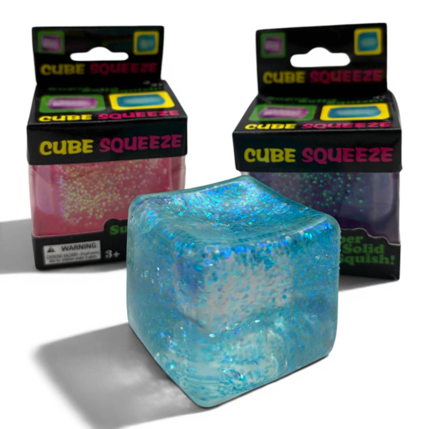 Glitter Squishy Cube Glitter Squishy Cube