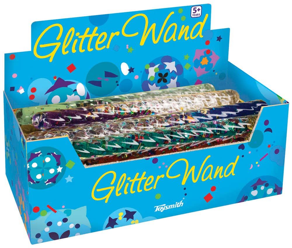 Spiral Glitter Wand, 6.5 Spiral Glitter Wand, 6.5"