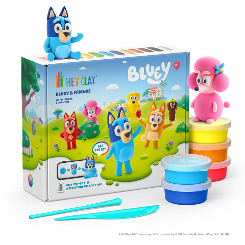 Hey Clay Bluey & Friends