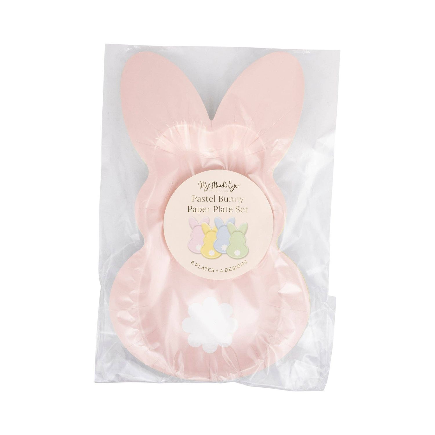 Pastel Bunny Paper Plate Set Pastel Bunny Paper Plate Set
