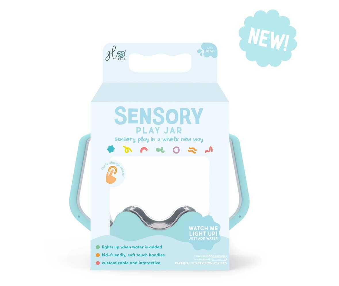 Frosty Blue Sensory Play Jar Frosty Blue Sensory Play Jar