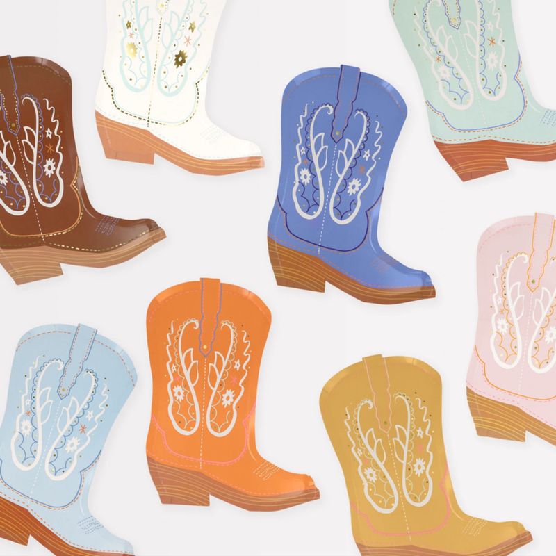 Western Boot Plates