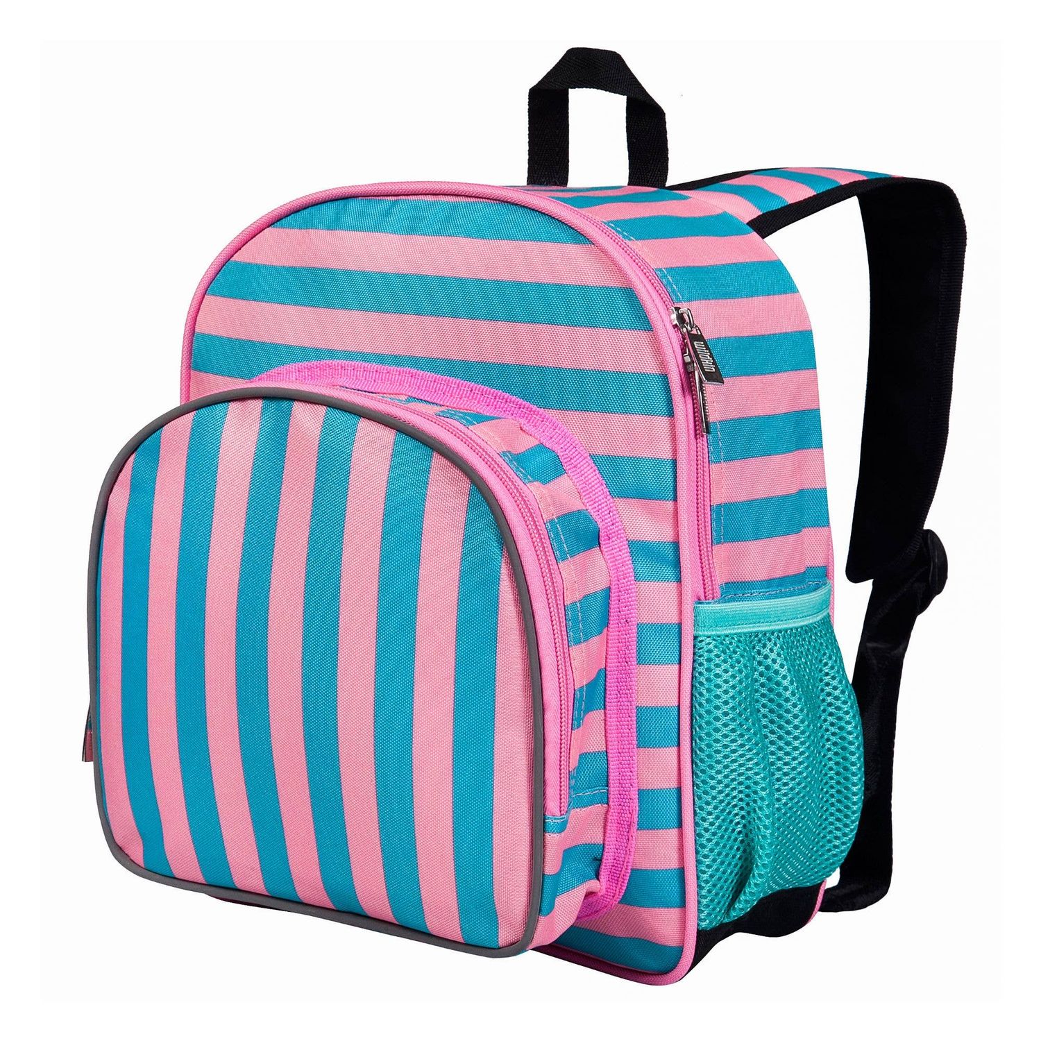 Pink Stripes 12 Inch Backpack Pink Stripes 12 Inch Backpack
