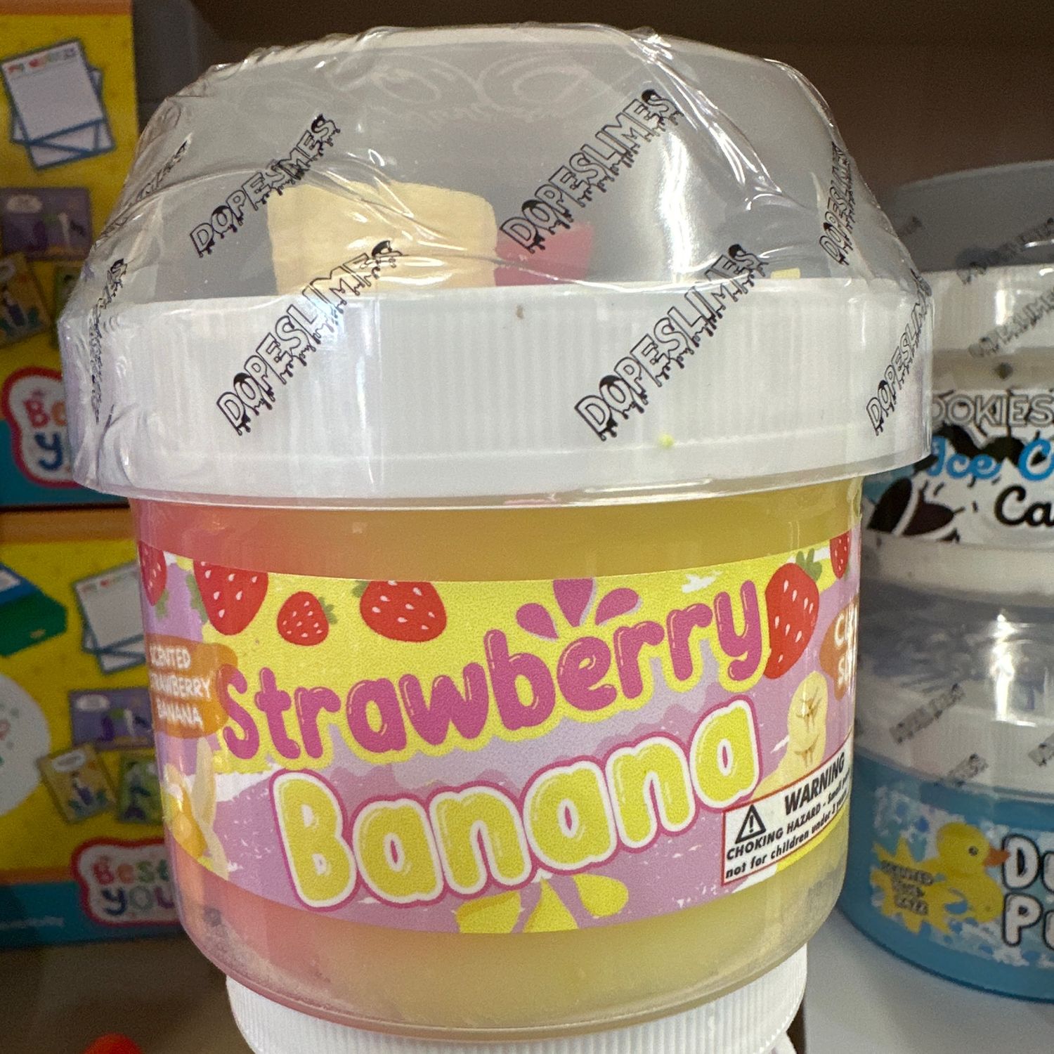 Strawberry Banana Slime