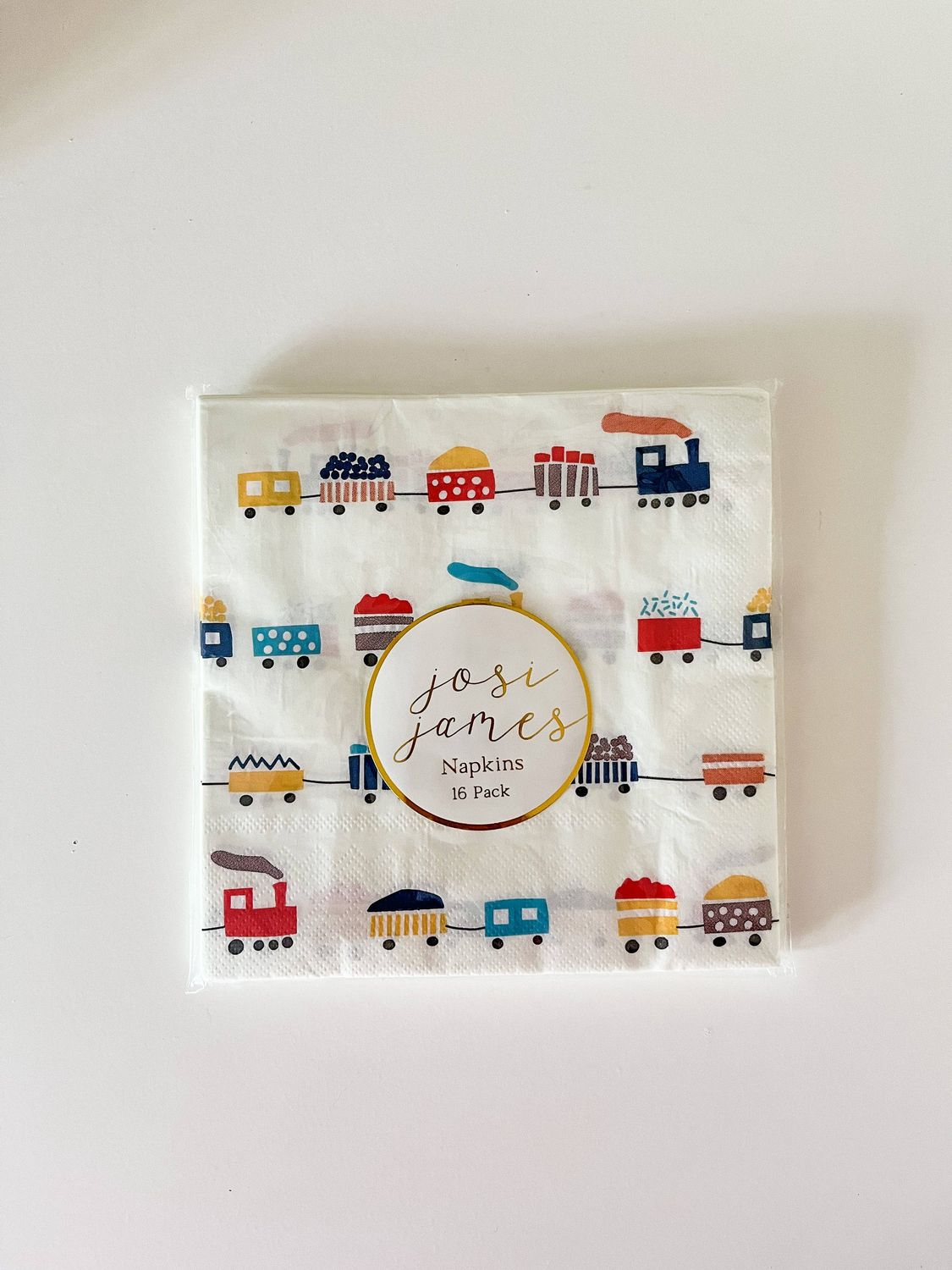 Train Napkins Large Train Napkins Large
