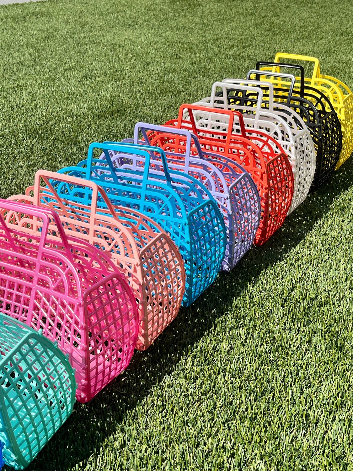 Medium Retro Jelly Baskets Medium Retro Jelly Baskets