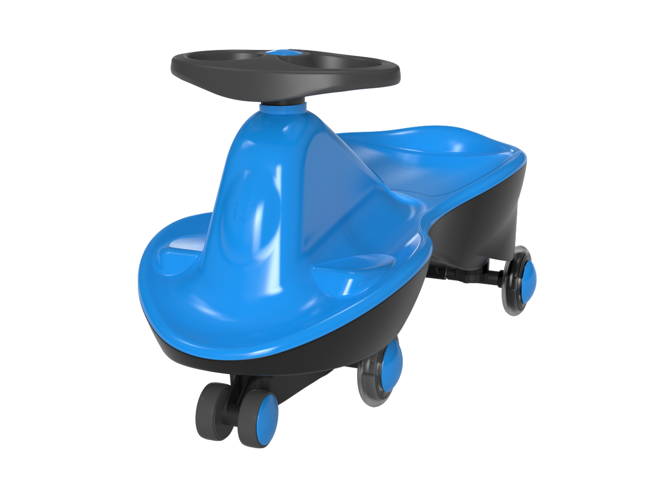 Swing scooter LED wheels Ride on