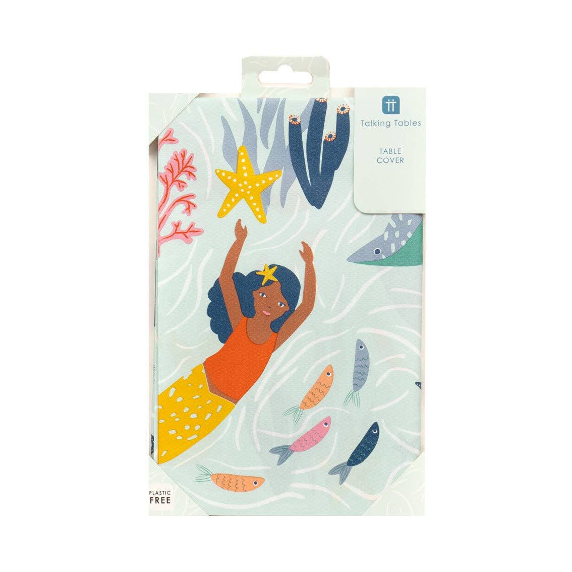 Make Waves Mermaid Paper Table Cover Make Waves Mermaid Paper Table Cover