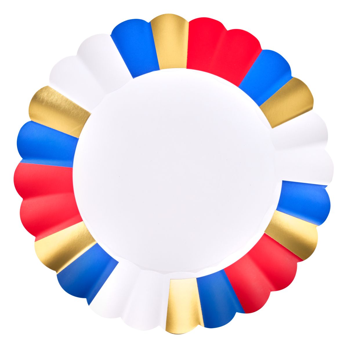 Modern Patriotic Dinner Plates/8pk Modern Patriotic Dinner Plates/8pk