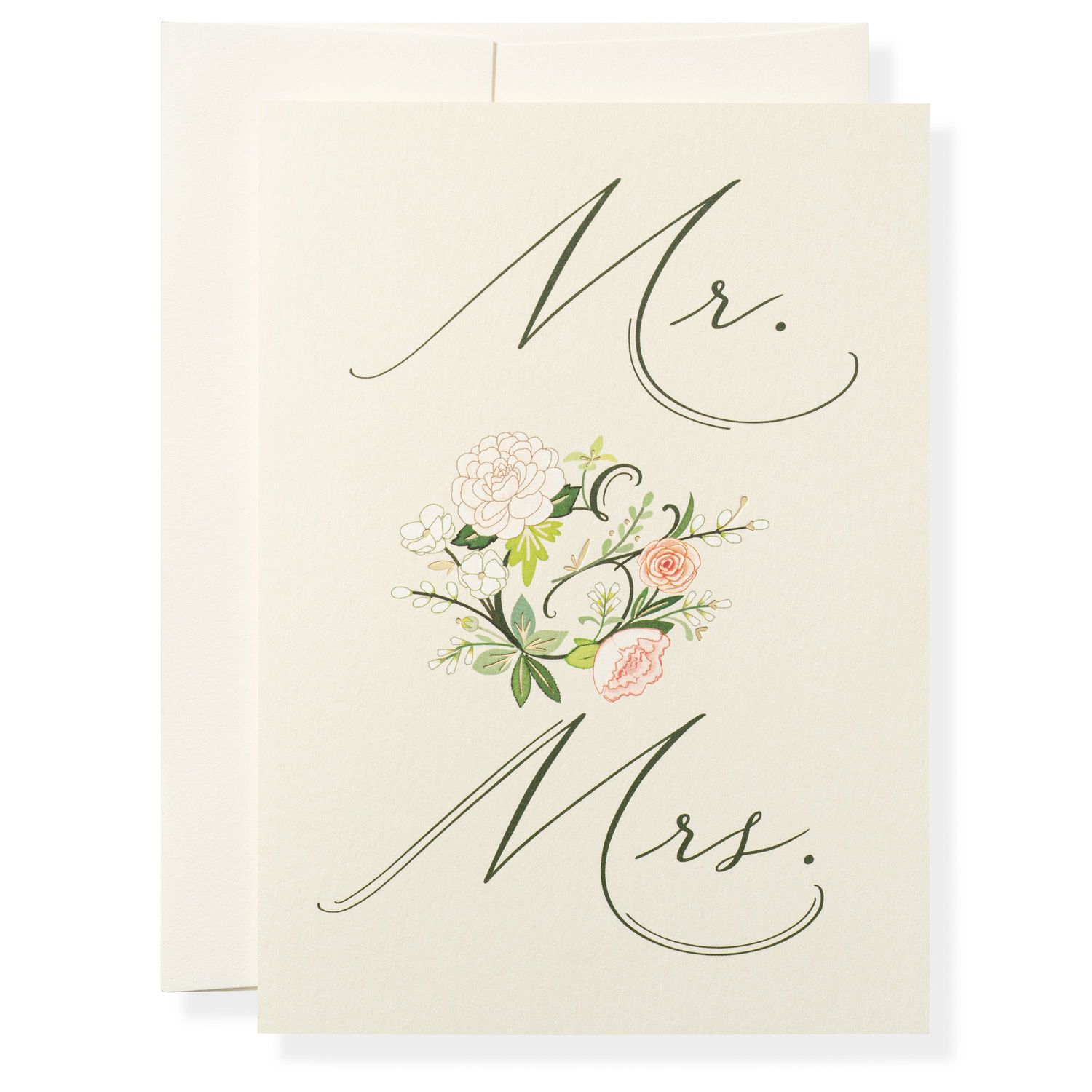 Mr. &. Mrs. Greeting Card Mr. &. Mrs. Greeting Card