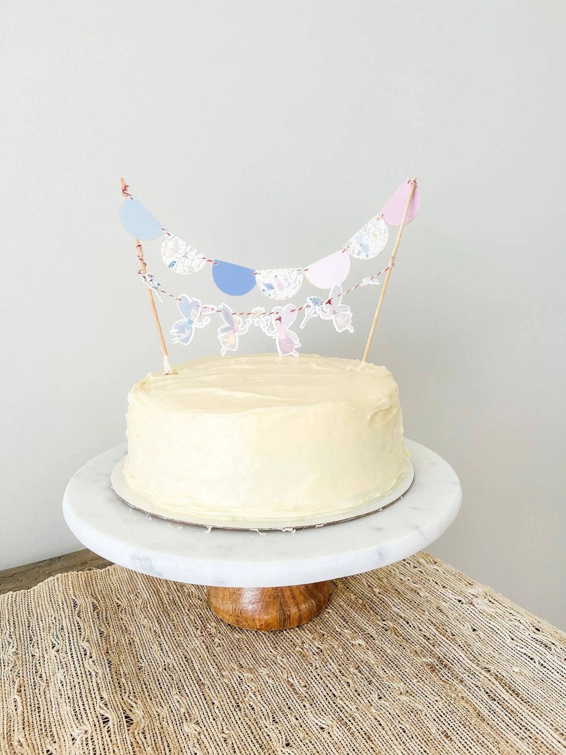 Fairy Cake Banner Fairy Cake Banner
