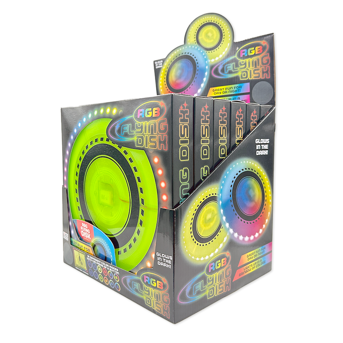 Glow in the Dark Light-up Flying Disc Glow in the Dark Light-up Flying Disc