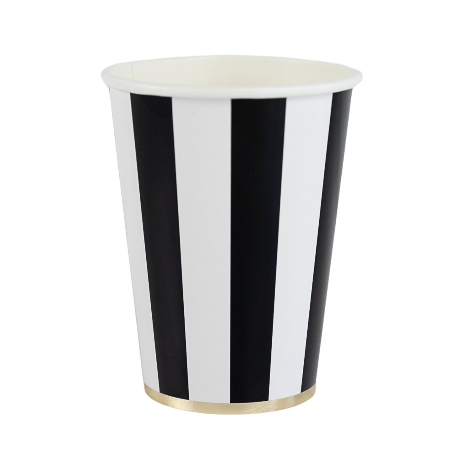 BLACK NOIR CABANA STRIPE CUPS BLACK NOIR CABANA STRIPE CUPS