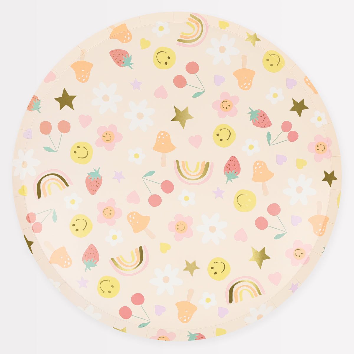 Happy Icons Dinner Plates