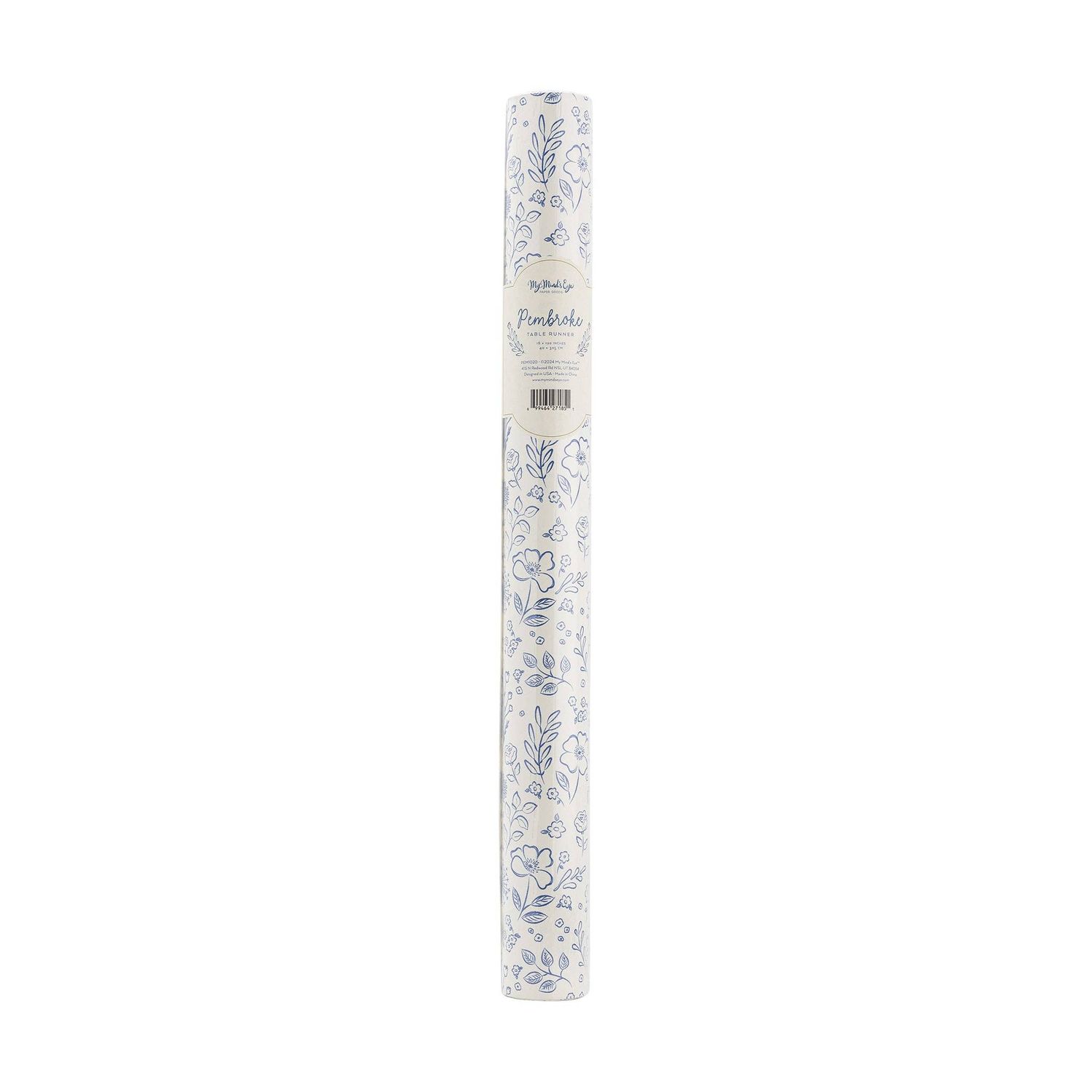 Pembroke Floral Paper Table Runner Pembroke Floral Paper Table Runner