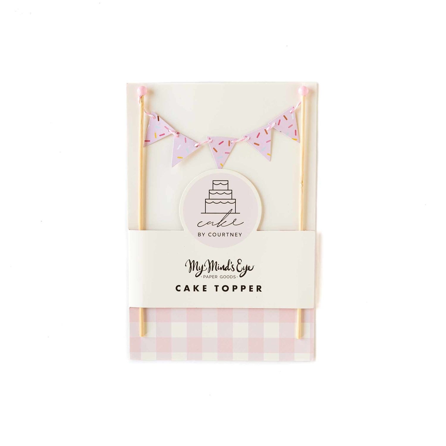 Bunting Cake Topper Bunting Cake Topper