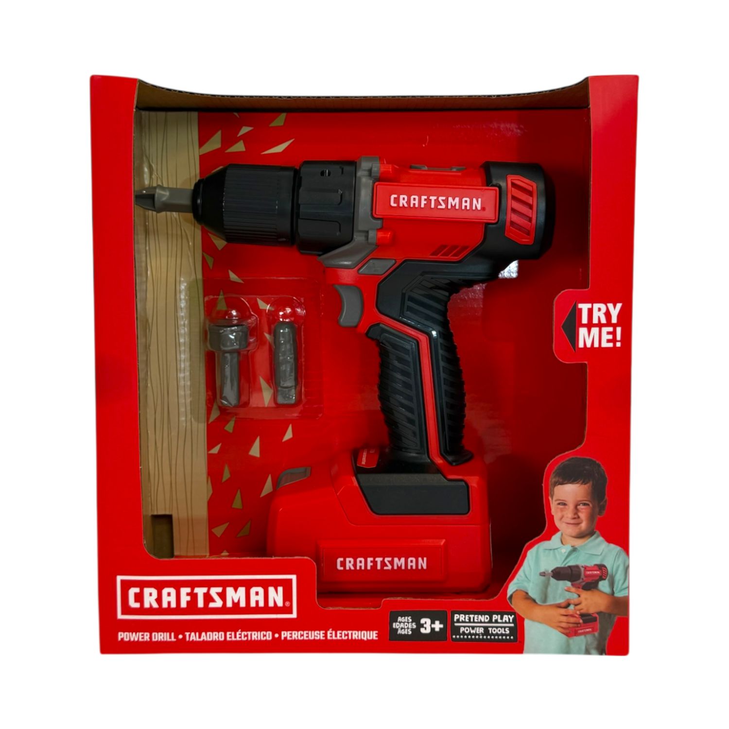 Red Toolbox -Craftsman Battery Operated Power Drill Red Toolbox -Craftsman Battery Operated Power Drill