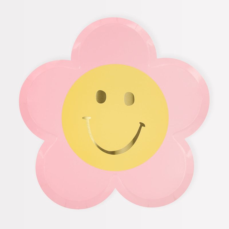 Happy Icons Flower Plates