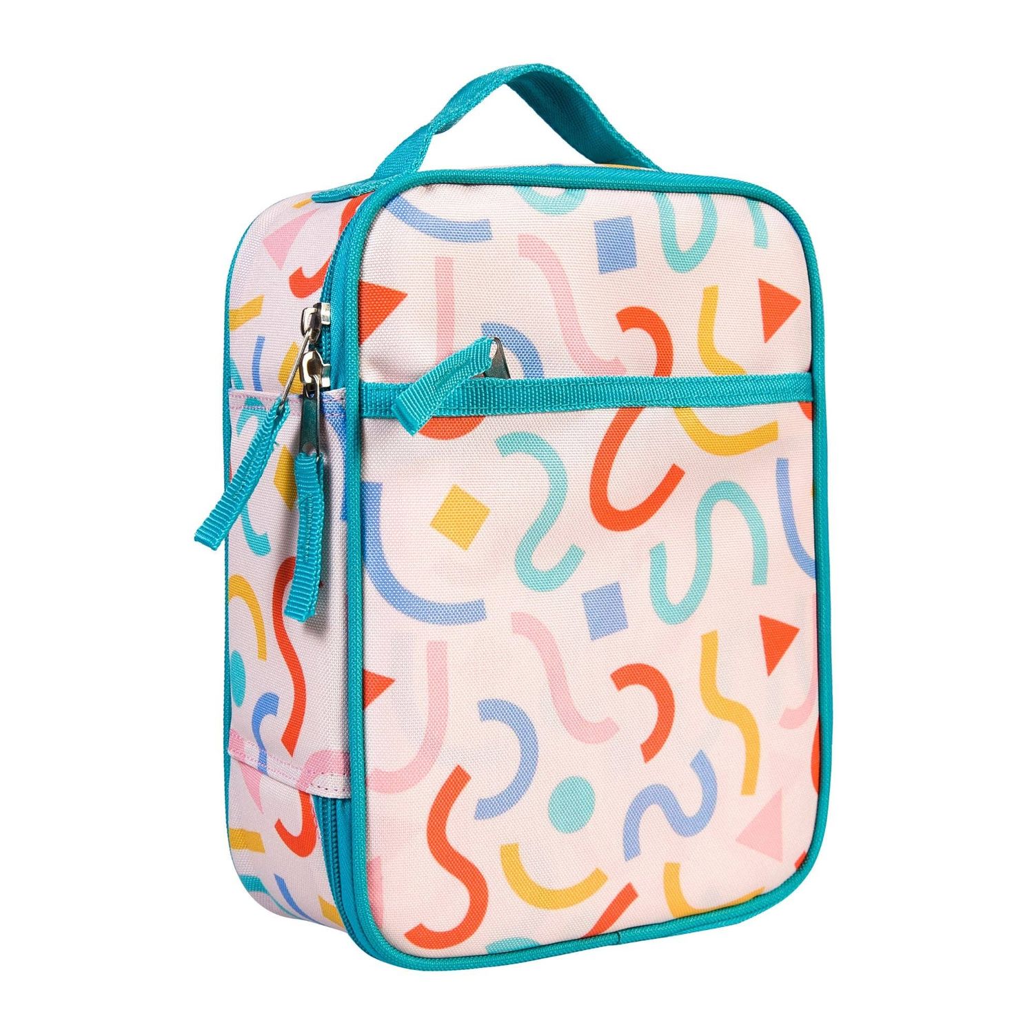 Confetti Peach Recycled Eco Lunch Bag Confetti Peach Recycled Eco Lunch Bag