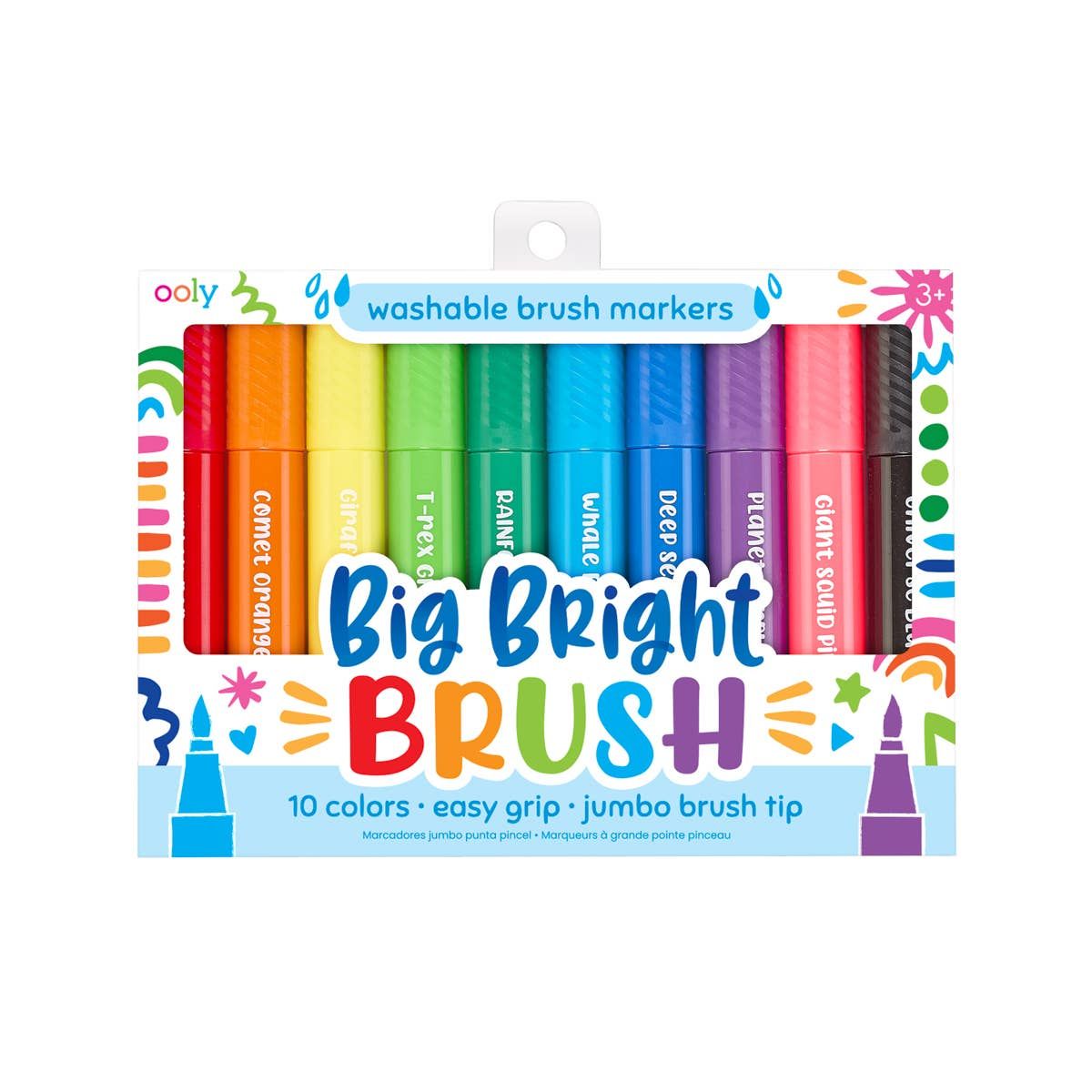 Big Bright Brush Markers - set of 10 Big Bright Brush Markers - set of 10