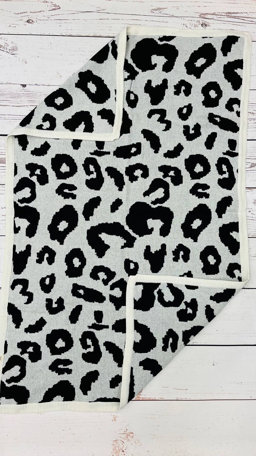 Baby Woolen Cheetah Blanket Baby Woolen Cheetah Blanket
