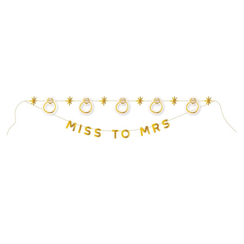 Miss to Mrs Party Banner Set