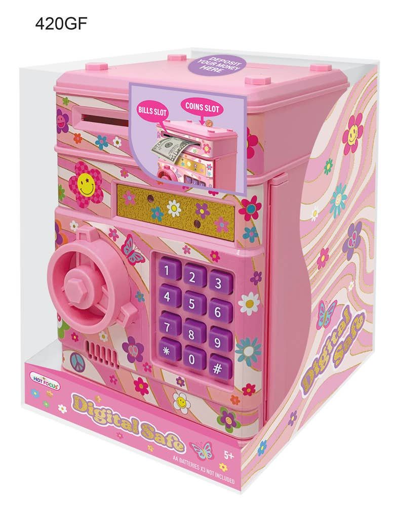 Digital Safe,Groovy Flower Digital Safe,Groovy Flower