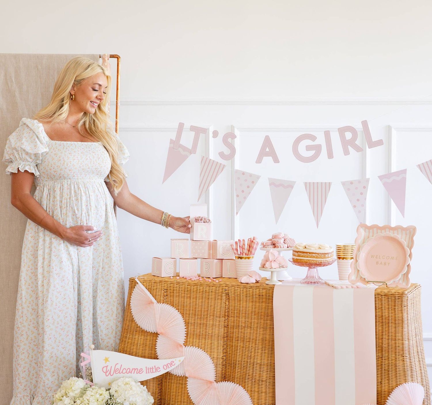 Baby Pink Banner Baby Pink Banner