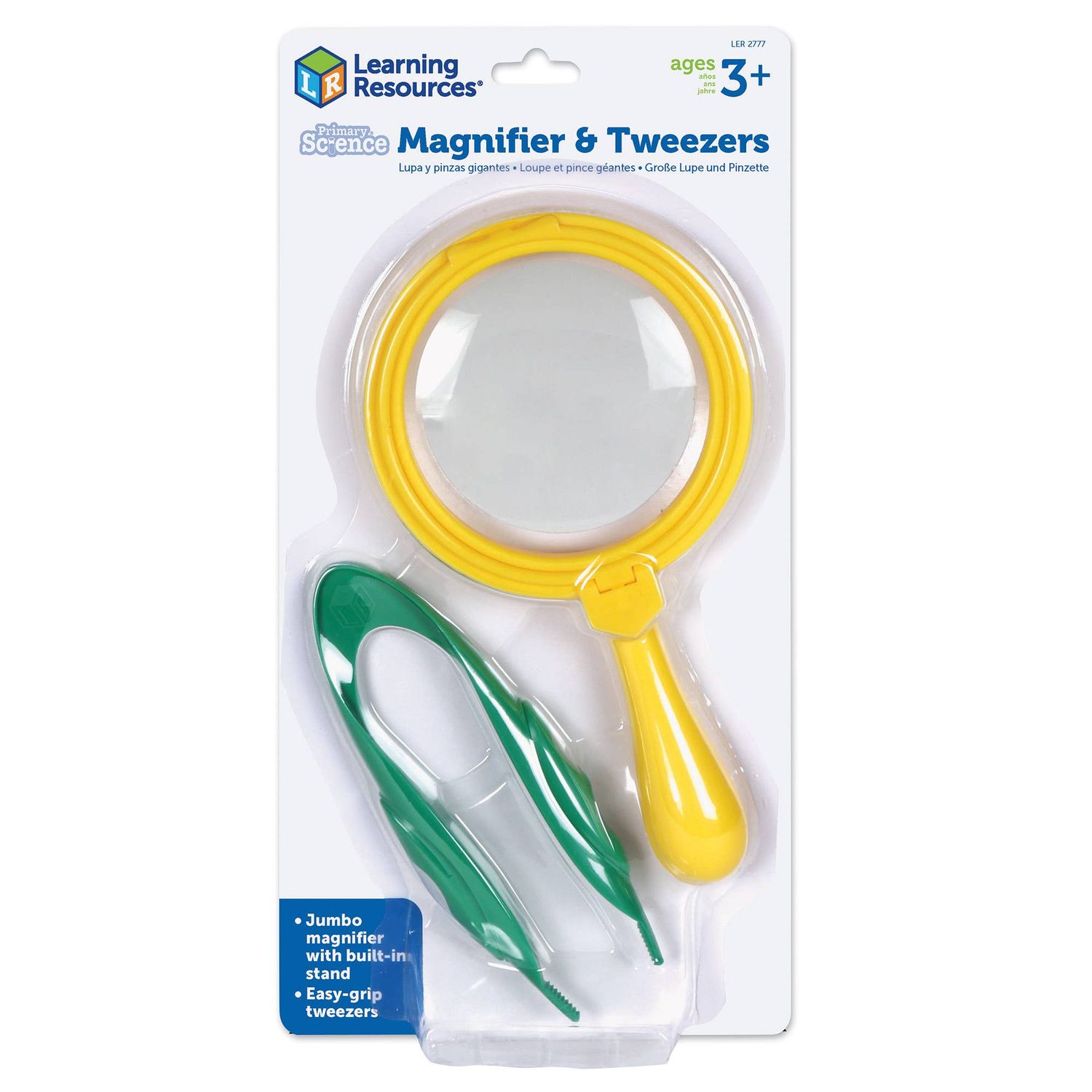 Primary Science™ Magnifier & Tweezers Primary Science™ Magnifier & Tweezers